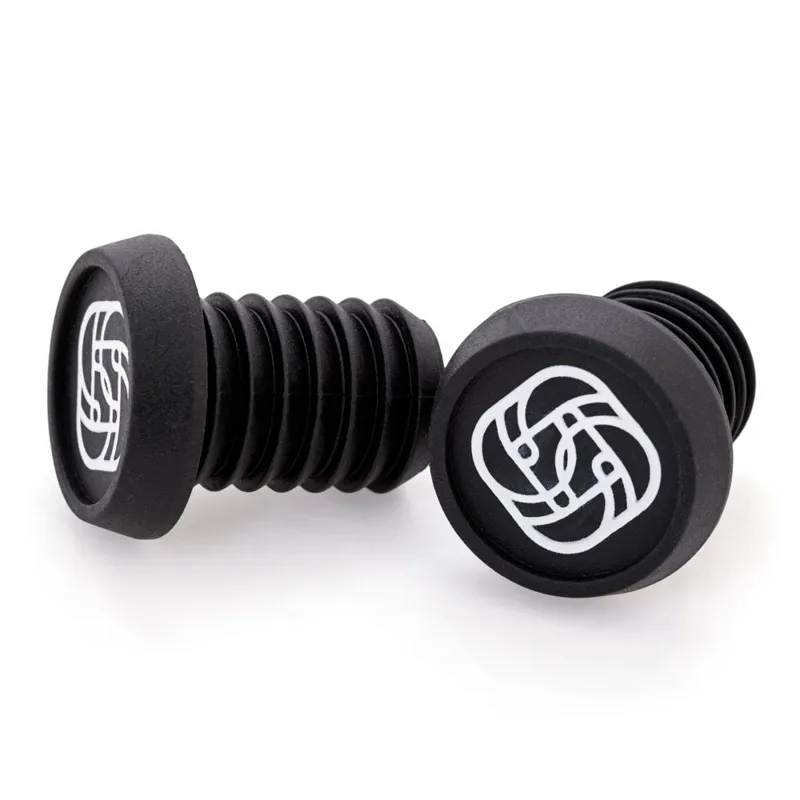Gusset Components BMX Push-in Plugs in Black