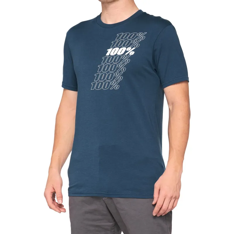 100 Percent Nord T-Shirt Slate Blue Slate Blue Blue