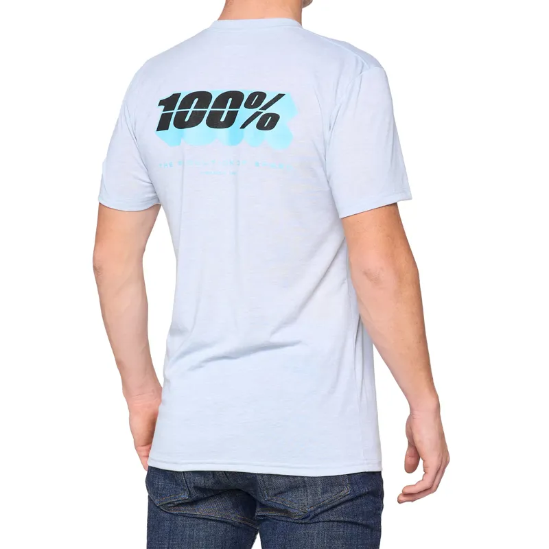 100 percent Jari Tech T-Shirt Grey-1