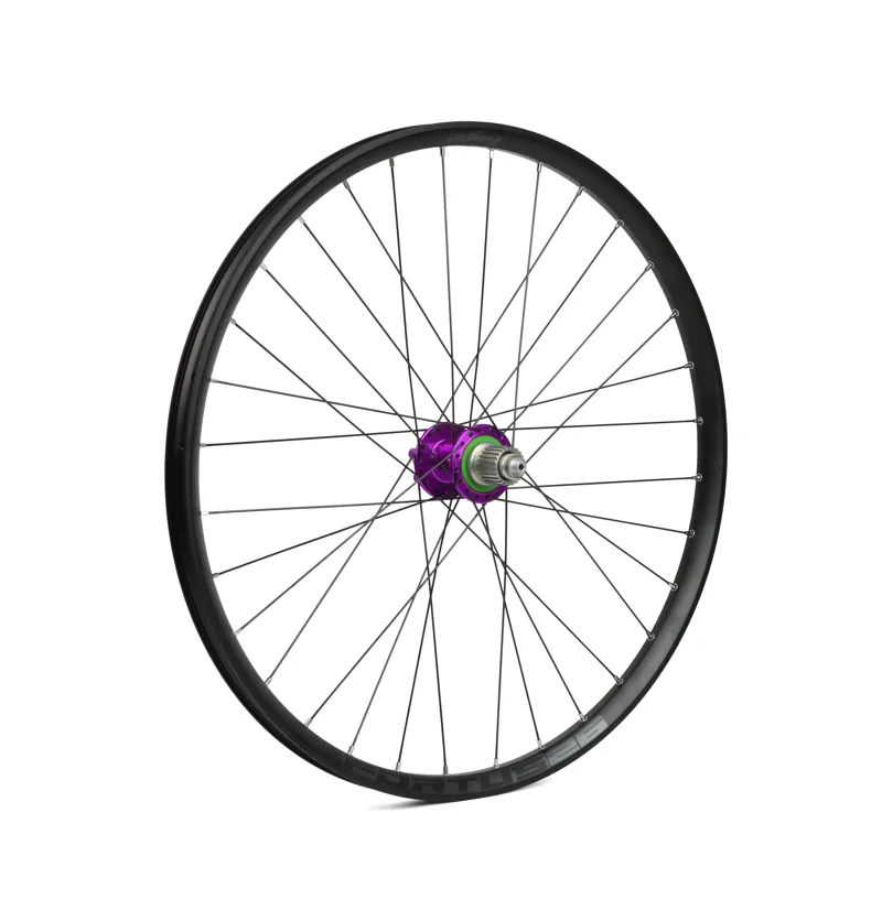 Hope Fortus Pro 4 26 26W Rear Wheel in Purple-1