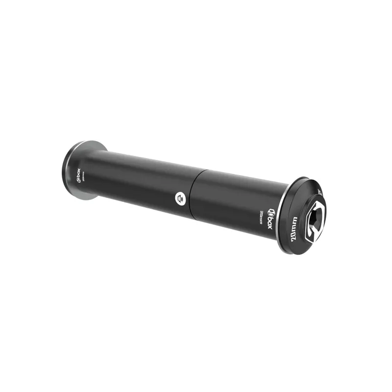 Box One Adjustable Thru Axle Black 20mm