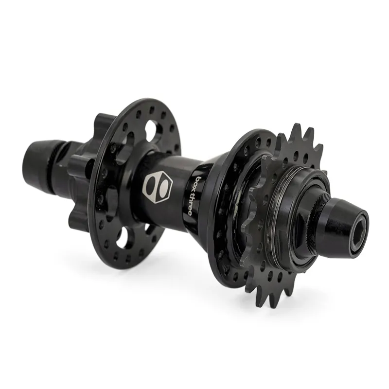 Box Three Pro Disc Rear Hub 36 Hole Black 10mm
