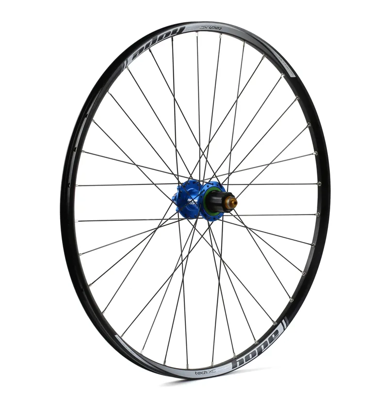 Hope Pro 4 27.5 XC 32H Rear Wheel in Blue -3