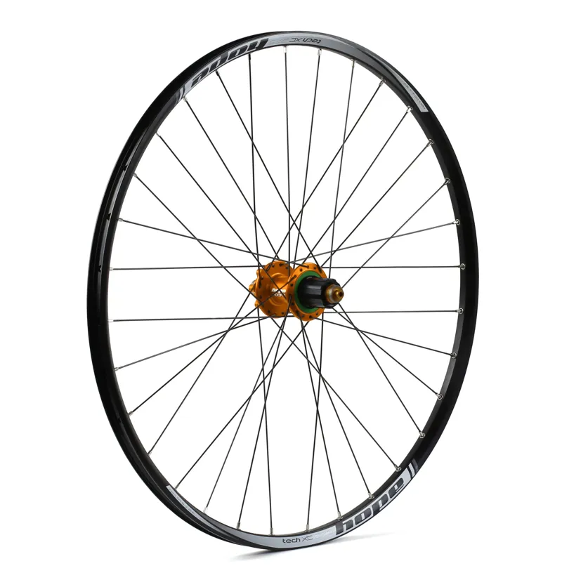 Hope Pro 4 27.5 XC 32H Rear Wheel in Orange -3
