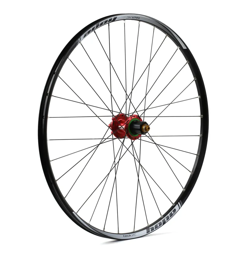Hope Pro 4 27.5 XC 32H Rear Wheel in Red -3