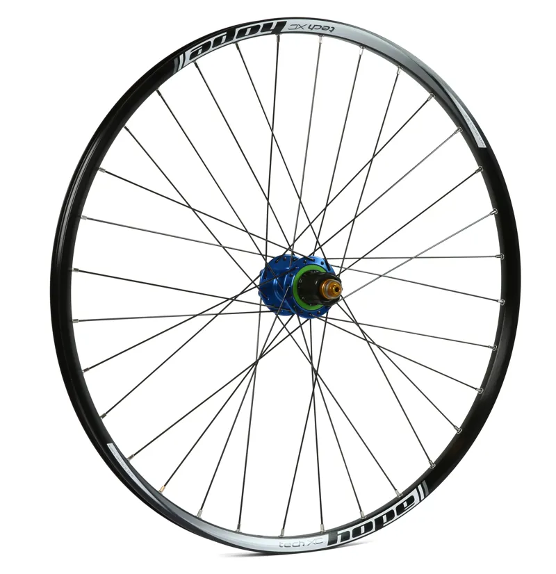 Hope Pro 4 26 XC 32H Rear Wheel in Blue -3