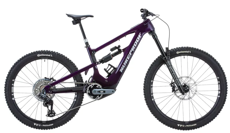 Nukeproof Megawatt Carbon 297 Pro SRAM Eagle GX AXS Raw Purple