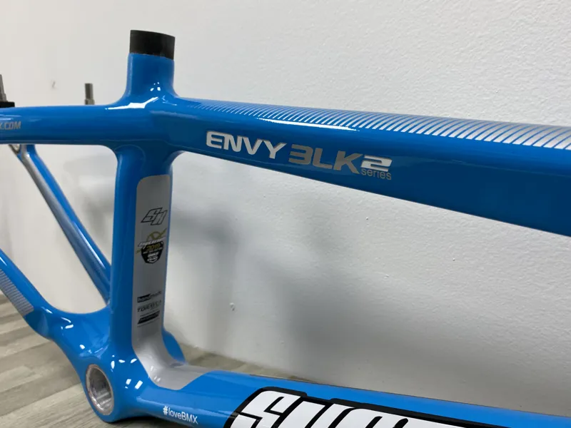 Supercross BLK2 Pro XL Cruiser BMX Gloss Cyan and Silver -2