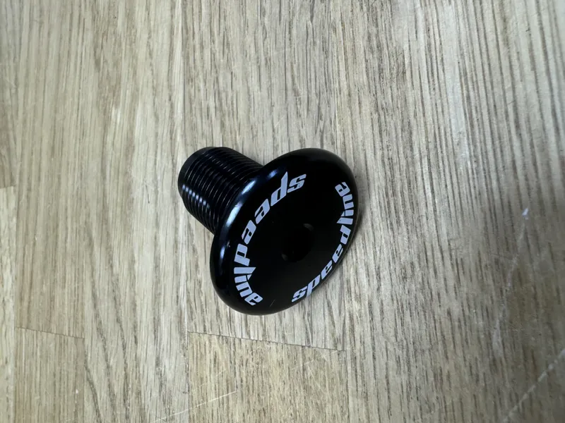 Supercross Speedline Flush Pro 1 1/8 Fork Top Cap Black