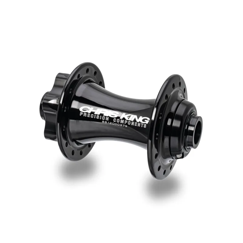 Chris King MTB Front Hub ISO LD 110 X 20 Thru / Black Silver Hardware 36h