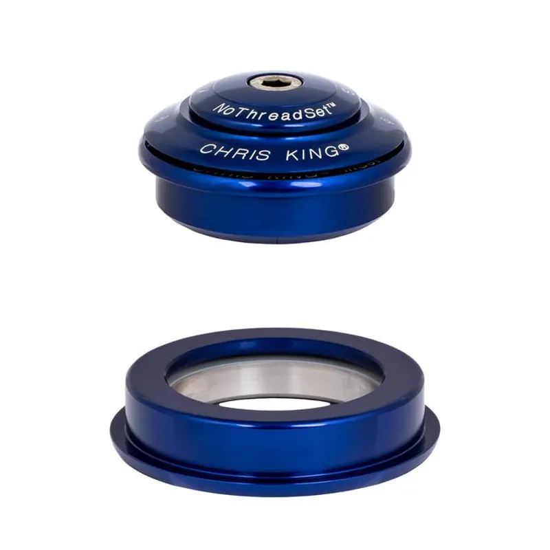 Chris King Inset 2 ZS44/ZS56 Headset Navy 1-1/8 inch - 1-1/2 inch