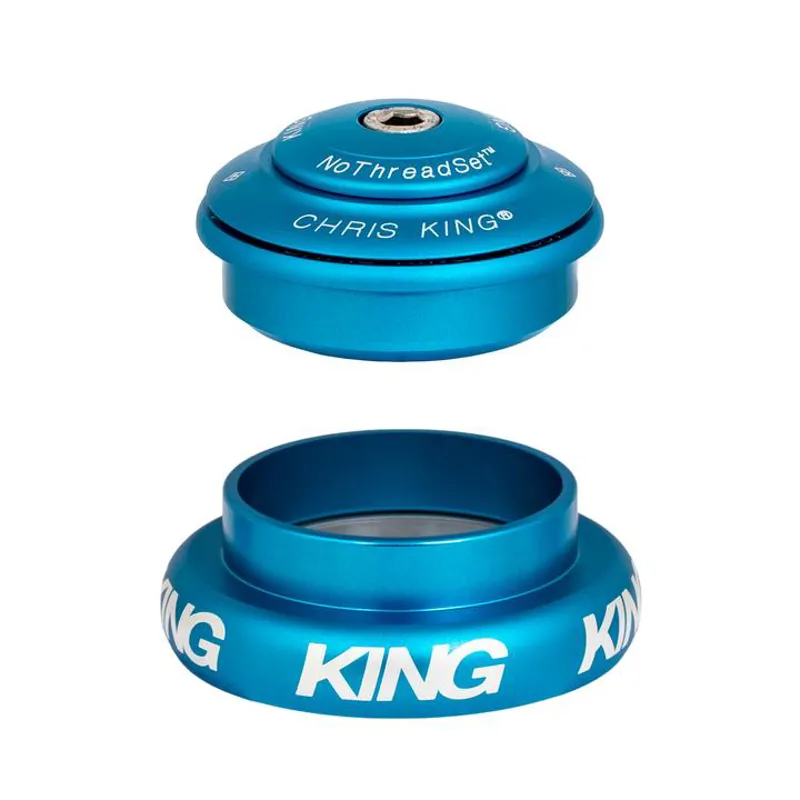 Chris King Inset 7 ZS44/EC44 Headset Turquoise 1-1/8  1-1/2 inch