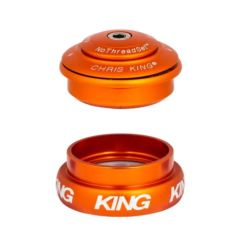 Chris King Inset 8 ZS44/EC44 Headset Mango 1-1/8 1-1/4 inch