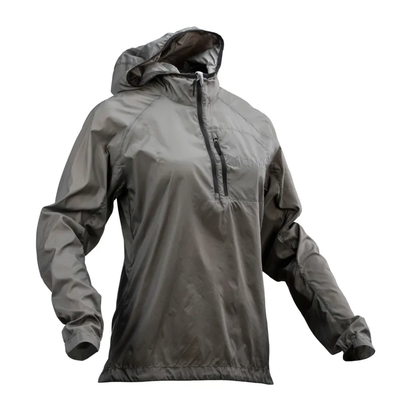 Race Face Nano Packable Womens Jacket Grey Medium