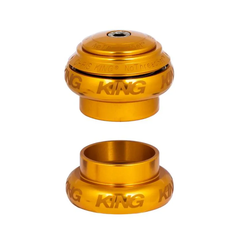 Chris King NoThreadSet Headset Gold  Sotto Voce 1 1/8 Inch