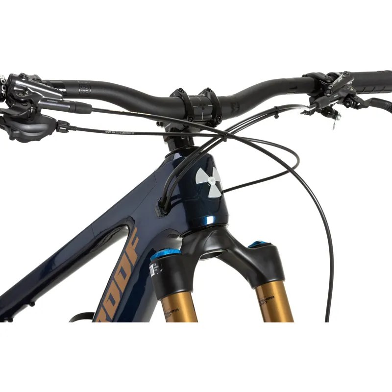 Nukeproof Giga 297 Factory Carbon Mountain Bike XT Kraken Blue-4