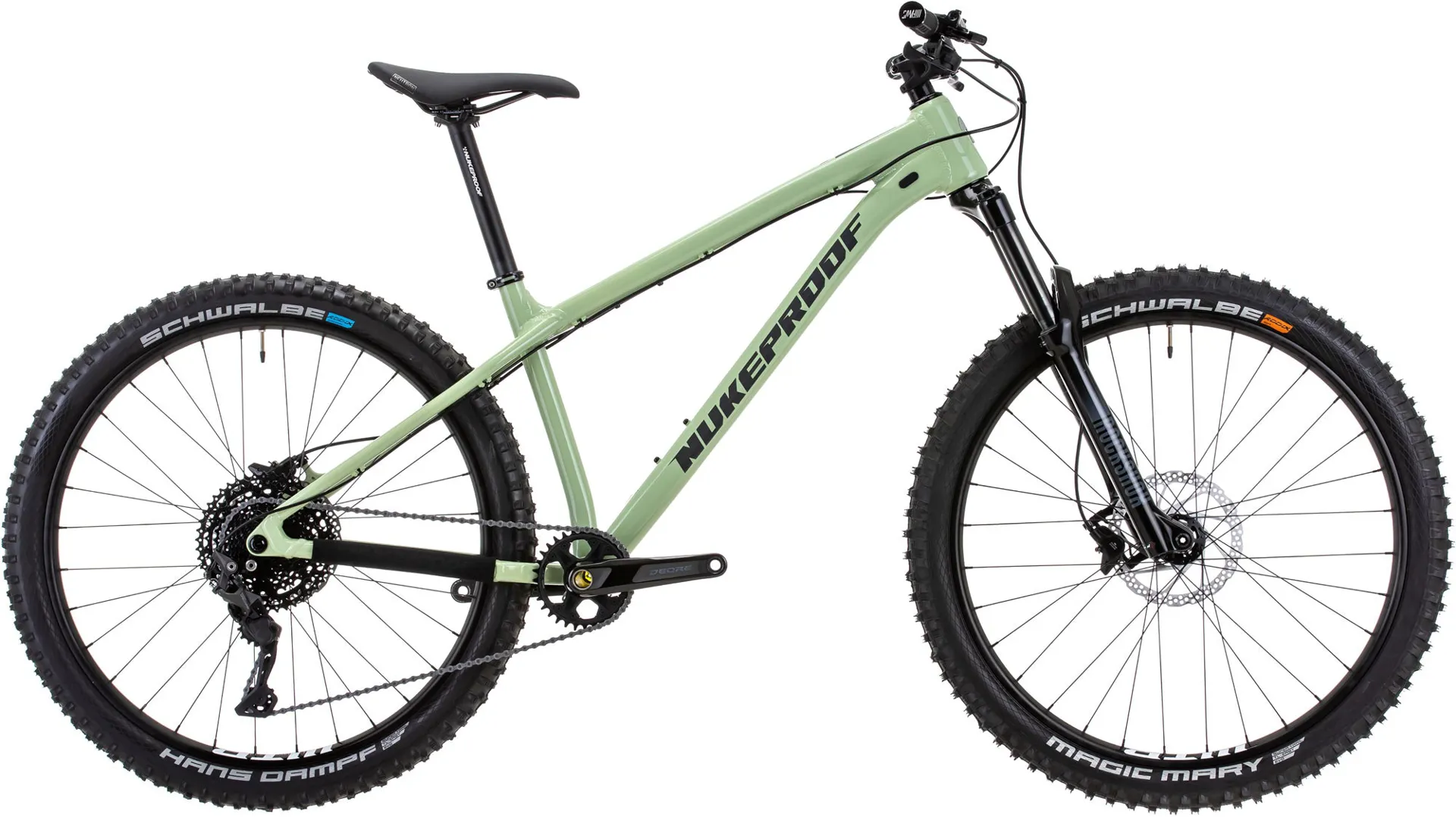 Nukeproof Scout 275 Race Alloy Bike deore10 Artichoke Green