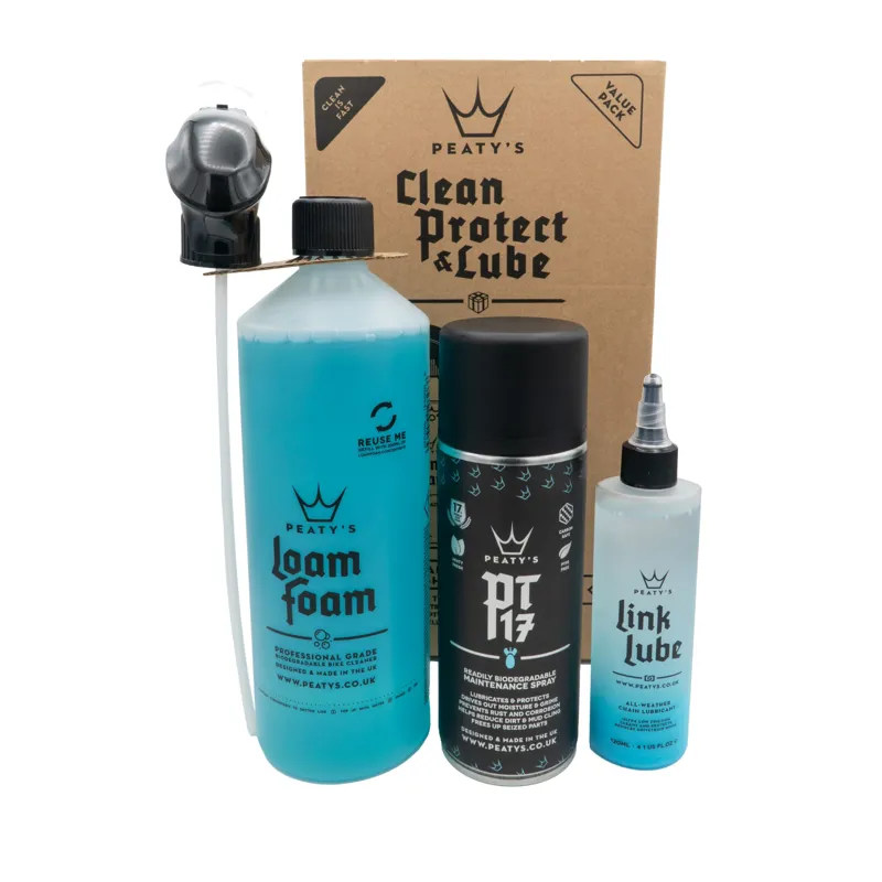 Peaty's Clean Protect Lube Gift Pack 