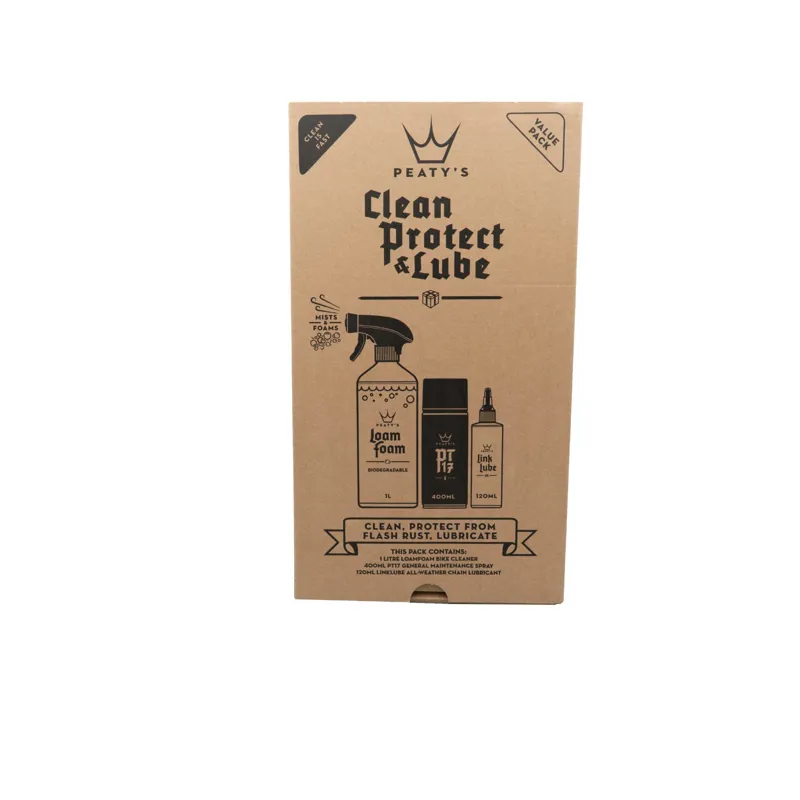 Peaty's Clean Protect Lube Gift Pack -1