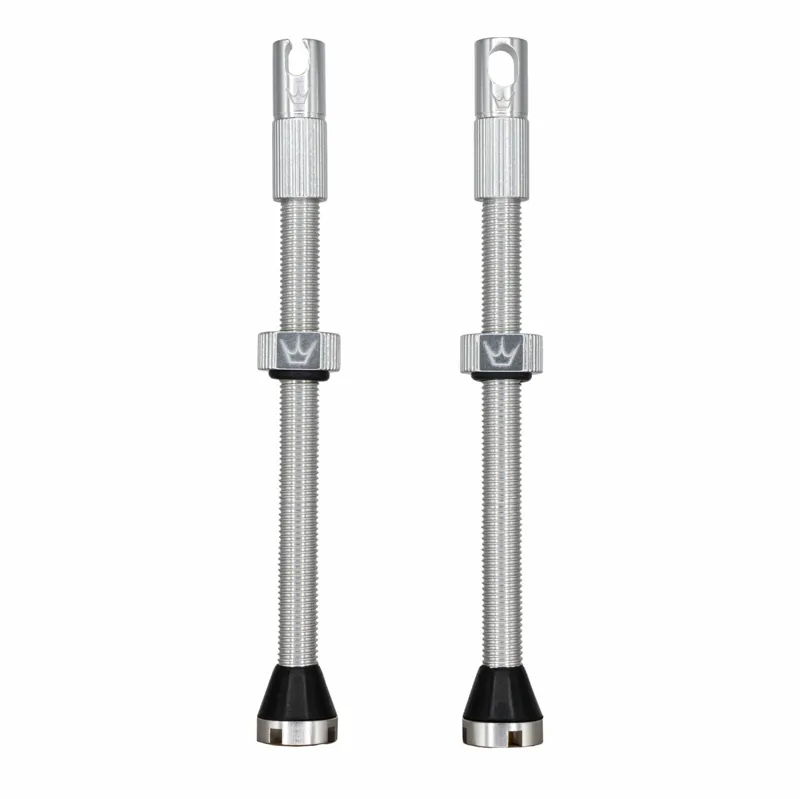 Peaty's X Chris King Tubeless MK2 Valves Silver-2
