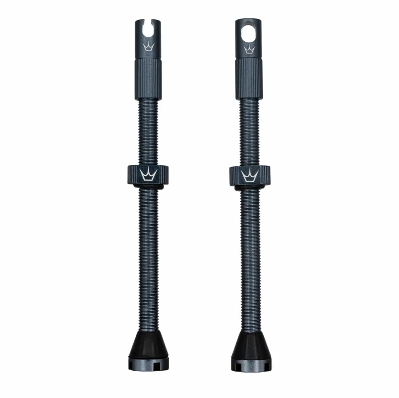 Peaty's X Chris King MK2 42mm Tubeless Valves in Black-2