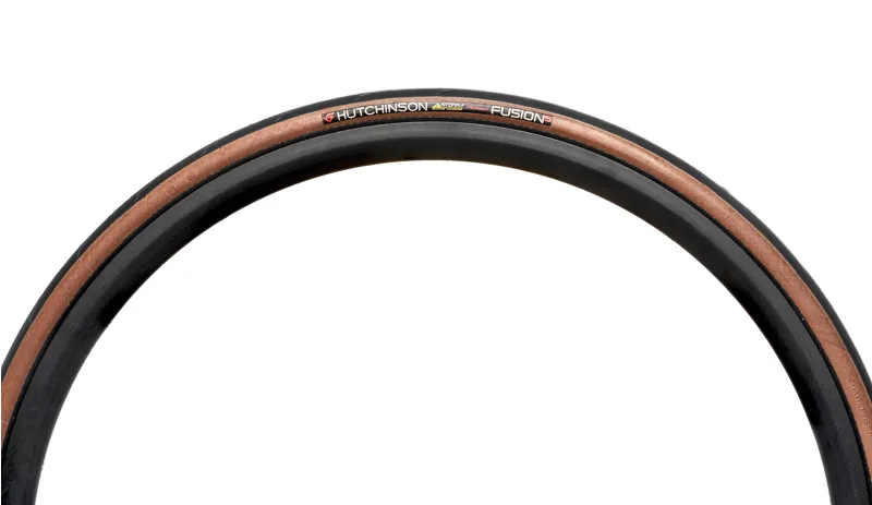 Hutchinson Fusion 5 Performance Road Race Tyre Tan Wall 700 x 25-2