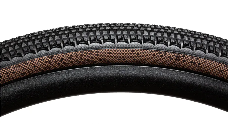 Hutchinson Touareg Gravel Tyre Gridskin Tan700x40 tubeless ready-4