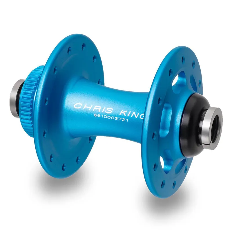 Chris King R45D Front Centerlock Disc Hub 100x12 Thru Turquoise 24h
