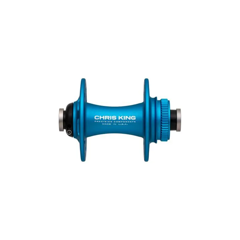 Chris King Road R45D Front Hub 100x12mm Turquoise 24H Steel Bearings