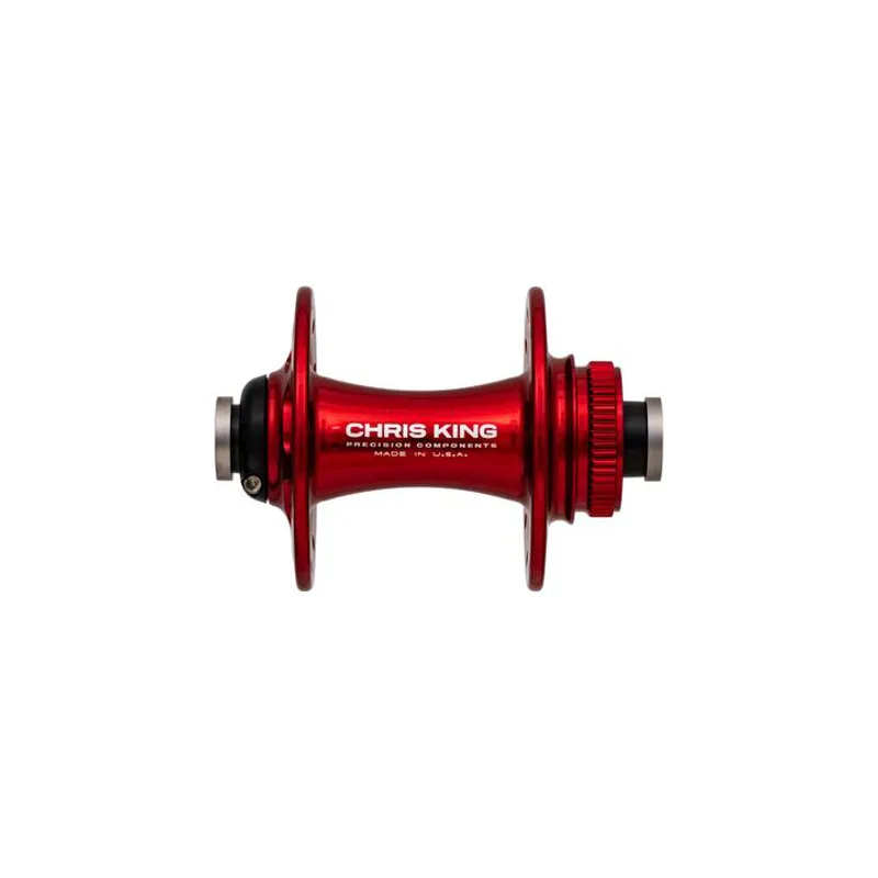 Chris King MTB Boost AB Centerlock Front Hub 110x20mm Red