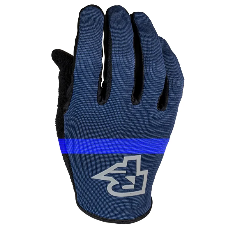 Race Face Trigger Gloves in Blue