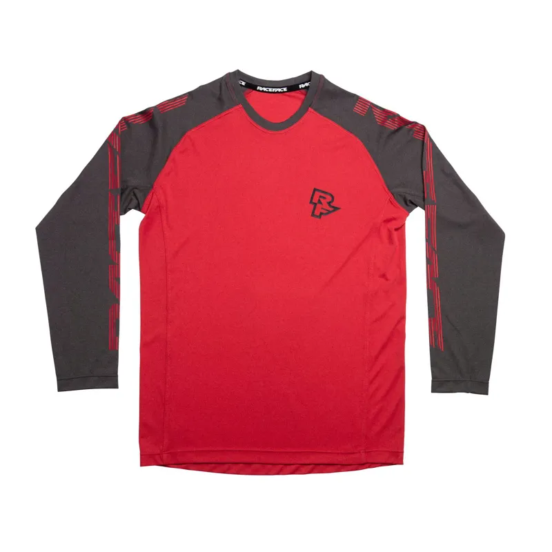 Race Face Sendy Youth Long Sleeve Jersey in Red