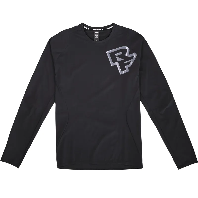 Race Face Conspiracy Long Sleeve Jersey in Black
