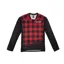 Race Face Diffuse Long Sleeve Jersey in Red