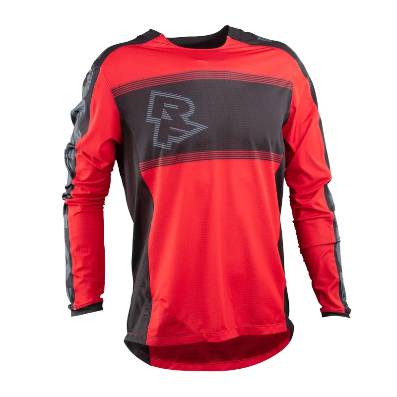 Race Face Ruxton Long Sleeve Jersey Rouge