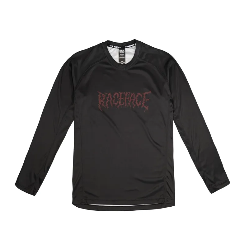 Race Face Sendy Youth Long Sleeve Jersey in Black