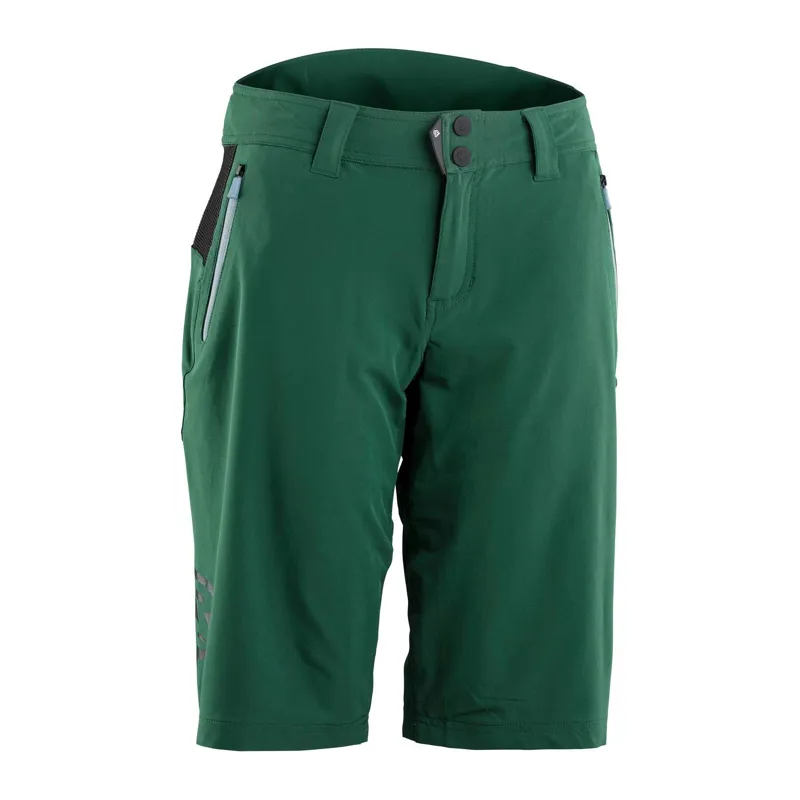 Race Face Nimby Womens Shorts in Green