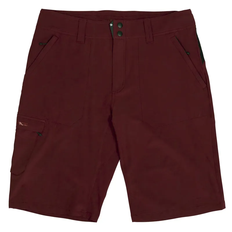 Race Face Trigger Shorts in Red