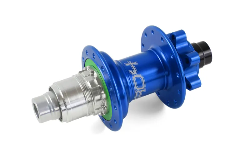 Hope Pro 4 24H 142mm - 12mm Rear Hub in Blue-3