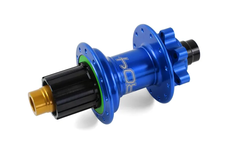 Hope Pro 4 24H 142mm - 12mm Rear Hub in Blue-4