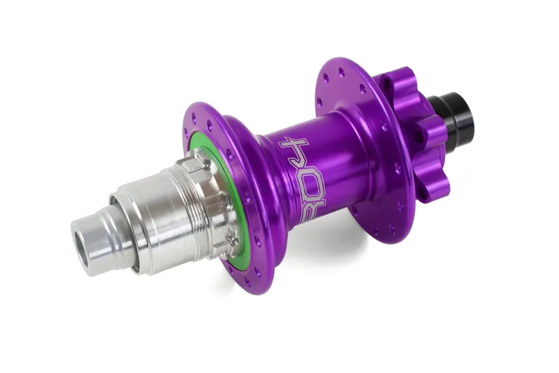 Hope Pro 4 24H 142mm - 12mm Rear Hub in Purple-3