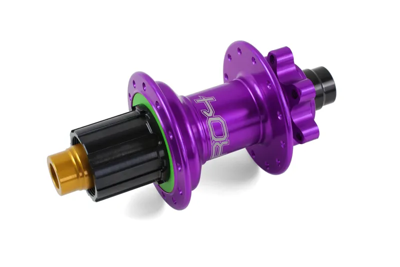 Hope Pro 4 24H 142mm - 12mm Rear Hub in Purple-4