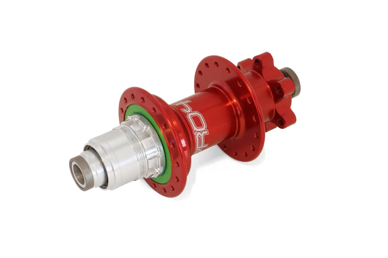 Hope Pro 4 32H 150mm - 12mm Rear Hub in Red-3