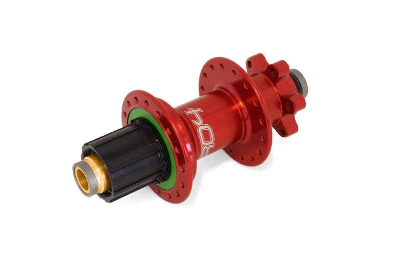 Hope Pro 4 32H 150mm - 12mm Rear Hub in Red-4