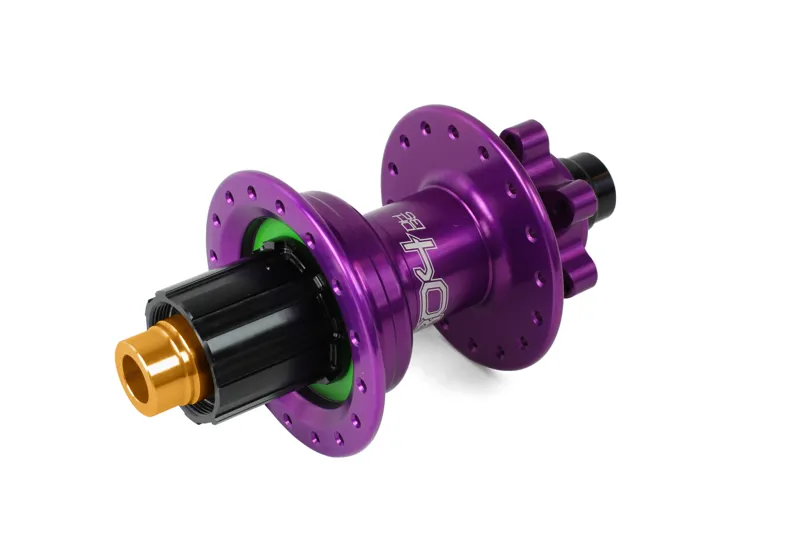 Hope DH Pro 4 32H 142mm 12mm Rear Hub in Purple -2