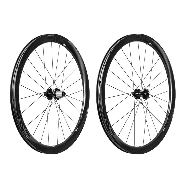 ENVE SES 3.4 Disc Road Wheelset Black Hub 12 142 clincher