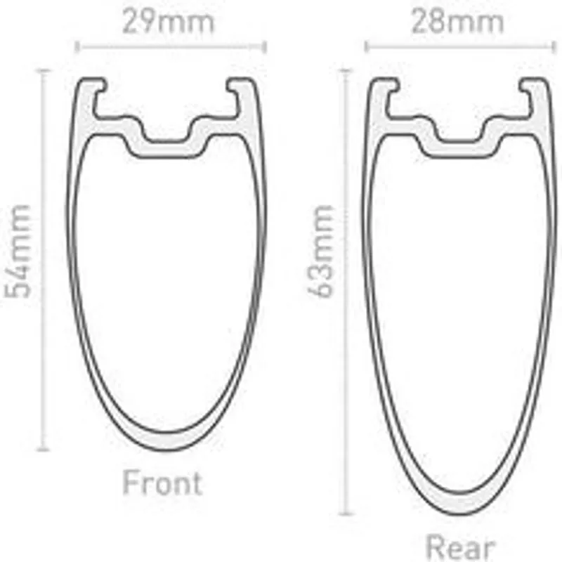 Enve 5.6 SES 24H Rear Tubular Rim 700c tubular rear 24h-1