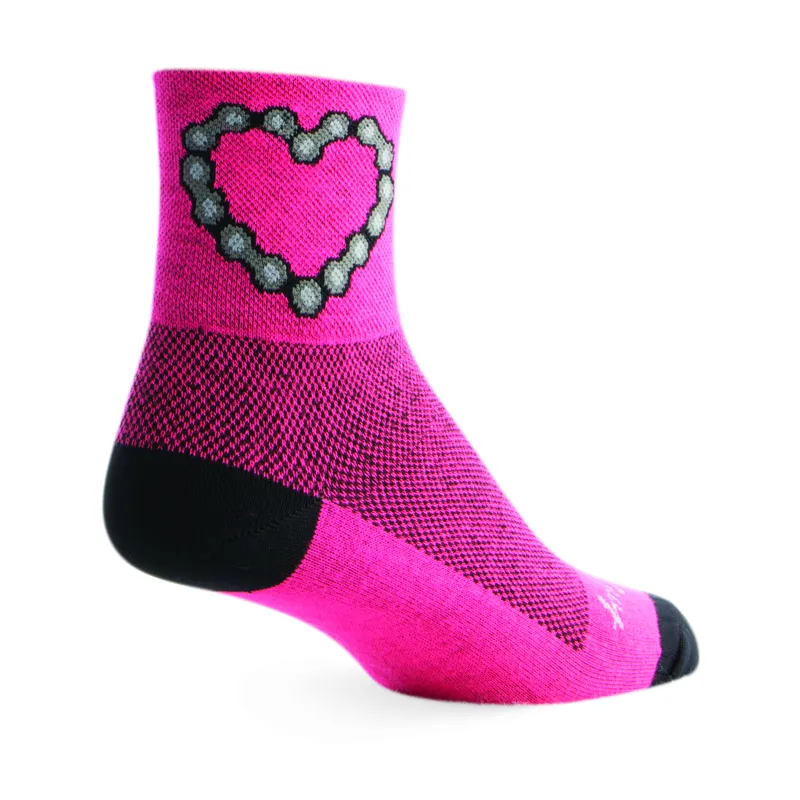 SockGuy Chain Luv Socks S/M