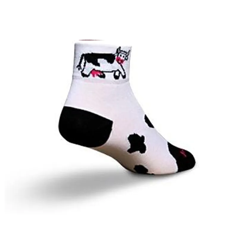 SockGuy Cow Socks S/M