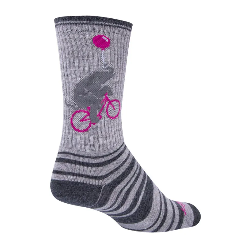 SockGuy Wool Circus Crew Socks S/ M 
